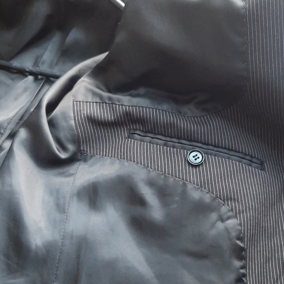 Black Striped H&M Suit - Picture 6 of 11